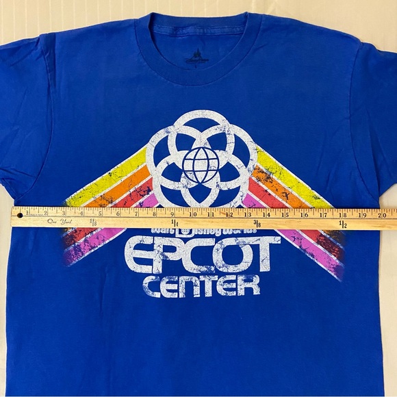 Walt Disney World Epcot Center vintage look sz L 🌐 - Picture 4 of 9